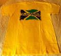 Jamaica Flag : Gold - T Shirt