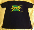 Jamaica Flag : Black - T Shirt
