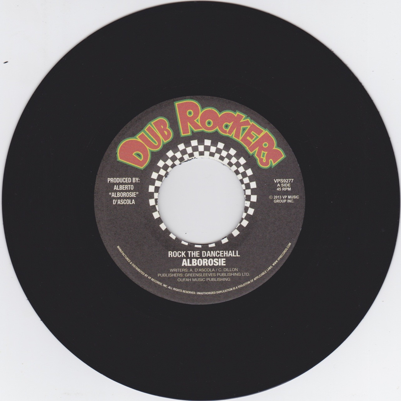 ALBOROSIE/ROCK THE DANCEHALL レゲエ レコード Alborosie Rock The Dancehall レコード