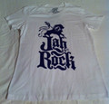 Jah Rock : Lion Of Judah Blue - White Women's T Shirt