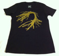 Jah Rock : Gold Root - Black Women's T Shirt