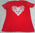 Jah Rock : Lion Face - Pink Women's T Shirt