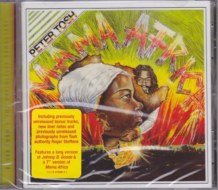 Peter ToshMama Africa CD - Reggae Land Muzik Store