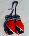 Black Red & White : Trinidad & Tobago Flag Mini Boxing Gloves