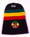 Black, Red, Green & Gold : Selassie Rasta Long Beanie