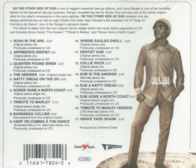 The Lone Ranger : On The Other Side Of Dub - Deluxe Edition CD 