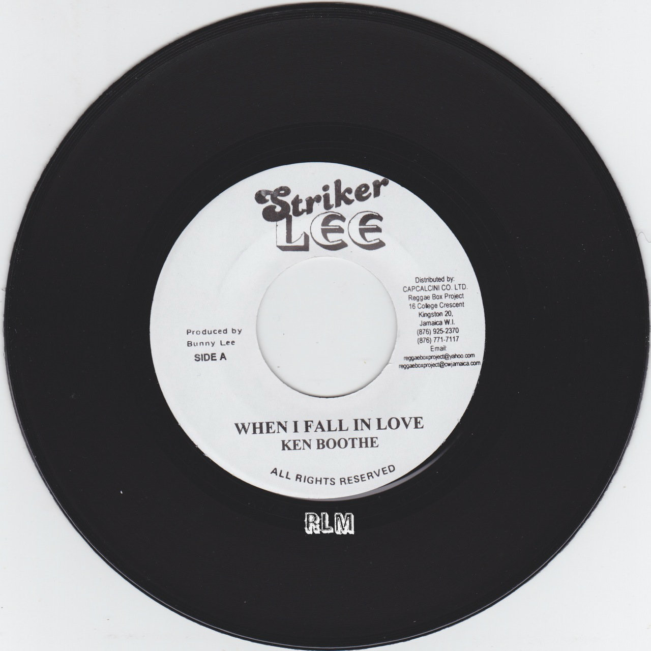 Ken Boothe : When I Fall In Love 7