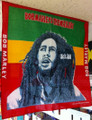 Bob Marley : Rasta Stripe - Handkerchief, Headwrap, Bandana
