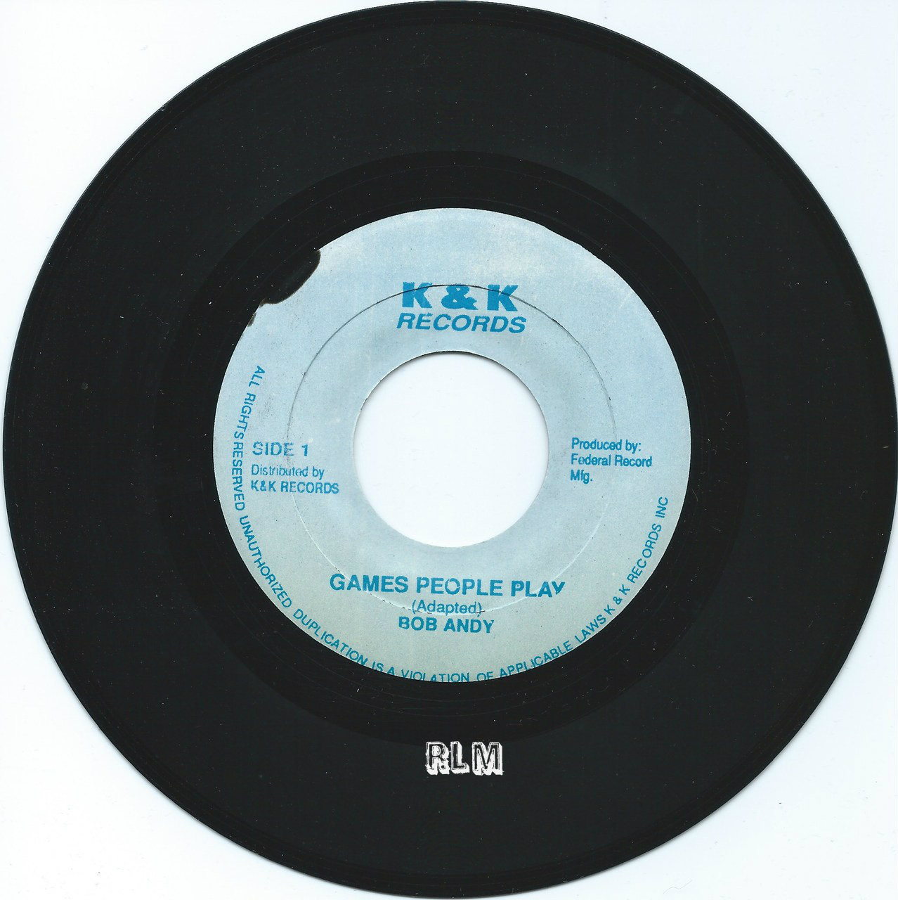 ジャマイカ7” Bob Andy Games People Play none FRM /00050 Bob Andy - Games people Play - YouTube