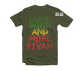 Earth Wind And More Fiyah : Rasta - T Shirt (Green) 