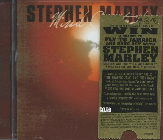 Stephen Marley : Mind Control CD - Reggae Land Muzik Store