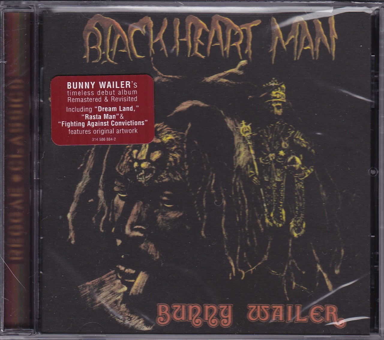 Bunny WailerBlackheart Man CD - Reggae Land Muzik Store