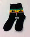 Rastafari : Rasta - Crew Socks (Black) 