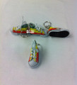 Lion Of Judah Flag - Miniature Sneaker  : Keychain