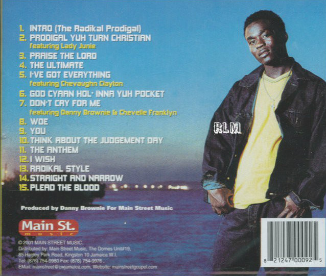 Prodigal Son : Radikal Prodigal CD - Reggae Land Muzik Store