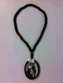 Malcolm X - By Any Means Necessary : Wooden Pendant