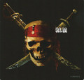 Pirates Of The Caribbean Skull & Swords : Collectors Sticker