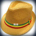 Rasta Milani Straw : Fedora Hat (Tan)