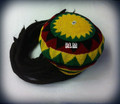 Rasta Dreadlocks Crochet Reggae : Tam/Hat (Black, Red, Green, Gold)
