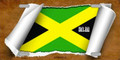 Jamaica Scroll Flag : License Plate