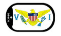 Virgin Islands Flag : Dog Tag