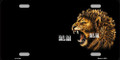 Lion Head : License Plate