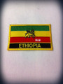 Rasta - Ethiopia Lion Of Judah : Embroidered Patch