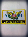 Virgin Islands Flag : Embroidered Patch