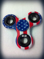 USA Flag - Hand Spinner : Triple Hand & Fidget Spinner