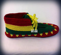 Rasta Colors - Crochet : Shoes (High Top)