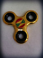Grenada Flag - Hand Spinner : Triple Hand & Fidget Spinner (Platinum)