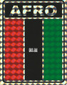 Afro - Flag : Sticker