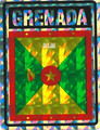 Grenada - Flag : Sticker