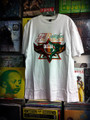 Jah Rock : Jah Rastafari Star - T Shirt (White)