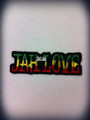 Rasta - JAH LOVE : Embroidered Patch