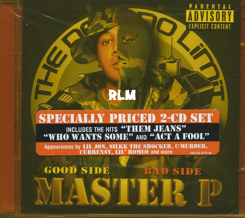 Master P : Good Side Bad Side 2CD - Reggae Land Muzik Store