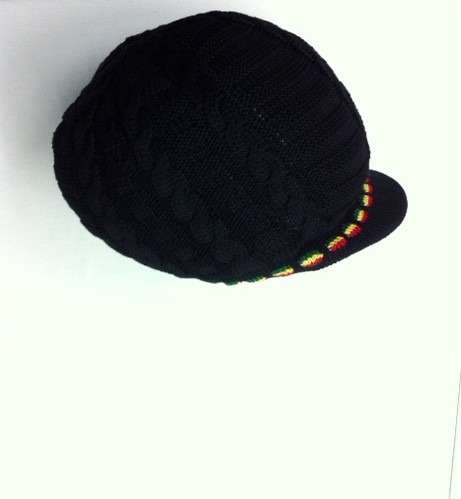 rasta hat black