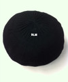 Knitted : Rasta Hat - Without Peak (Black)