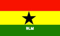 Ghana : Flag (3' x 5')