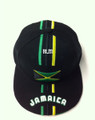 Jamaica & Jamaica Flag : Ball Cap (Black)