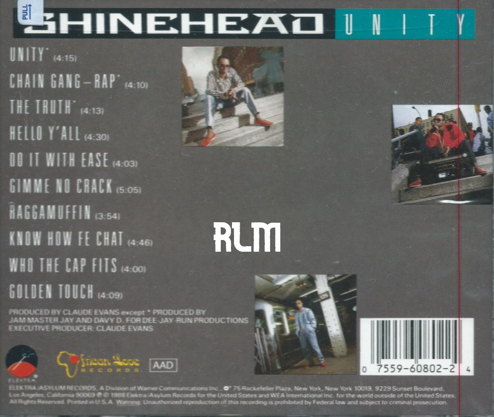 Shinehead Come together-rap プロモ12インチ - 洋楽