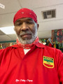 Rasta - Custom/Lion Of Judah Embroidered Patch : Polo Shirt (Red)