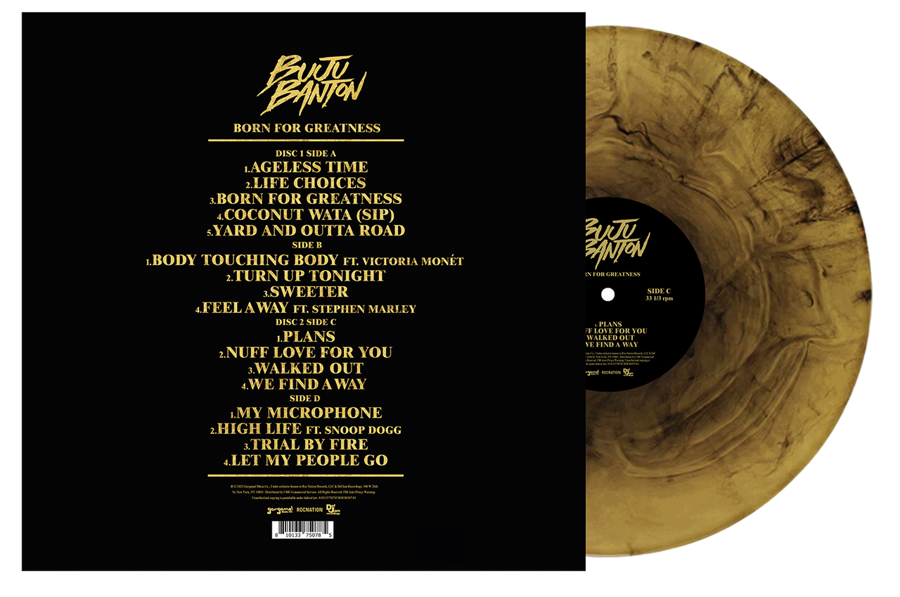 Buju Banton : Born For Greatness 2LP - Reggae Land Muzik Store