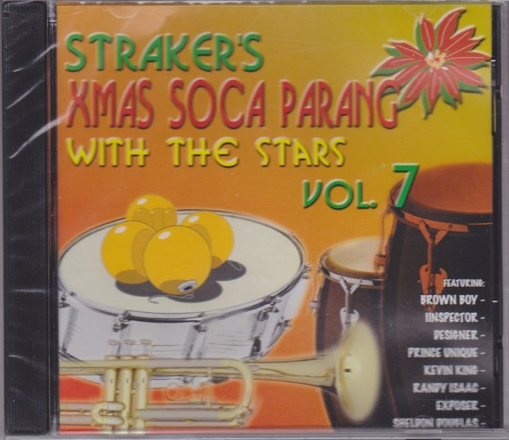 straker s xmas soca parang with the stars vol 7 various artist cd