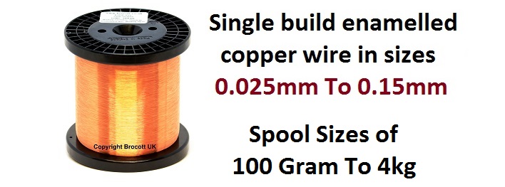 4KG Spool 0.50mm ENAMELLED COPPER WINDING WIRE COIL WIRE MAGNET WIRE 