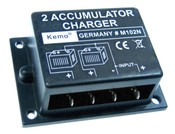 2 Way Split Charge Relay Charging Module - 6, 12 & 24 Volts
