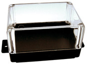 Plastic Case - Transparent Top -  Approx. 72 x 50 x 40 mm