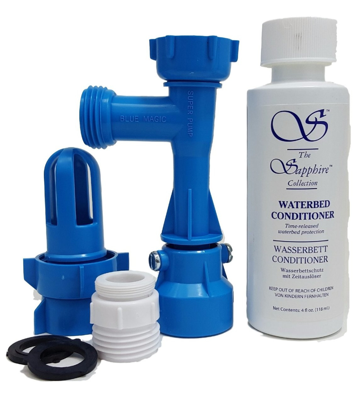 Waterbed FILL AND DRAIN KITBlue Magicwaterbed accessories, fill and