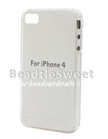 Crystal Clear Transparent Iphone 4gs Covers By Beadtlesweet