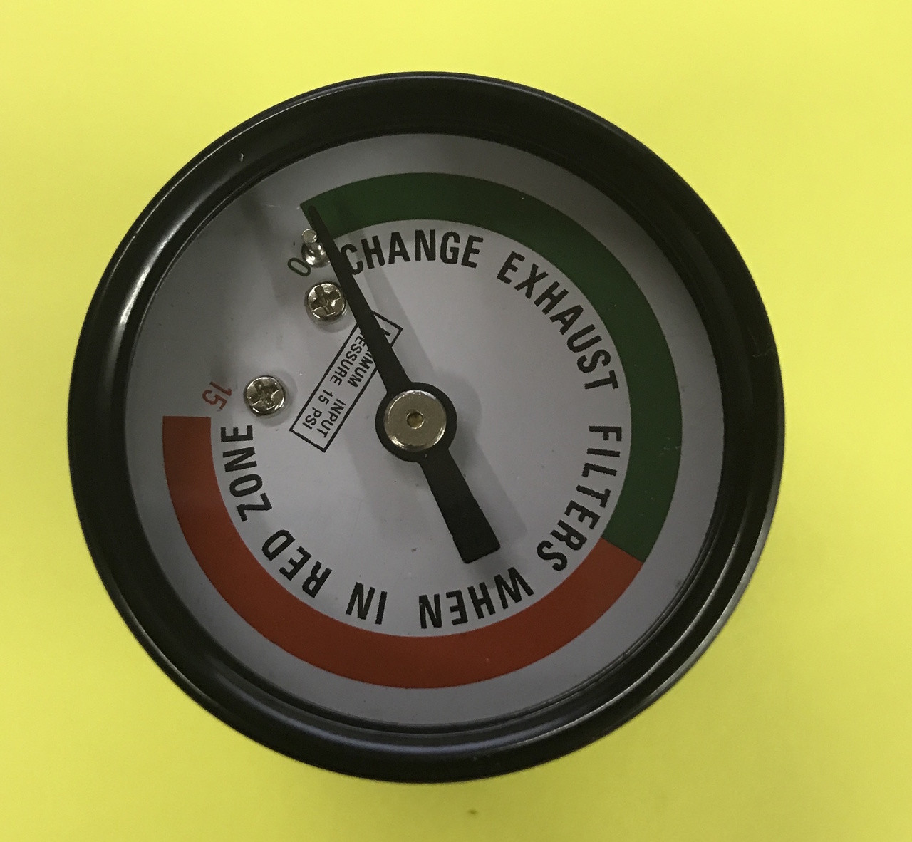 Busch 54500400 Gauge,Pressure for 0010,0012,0016,0025,0040,0063,0100